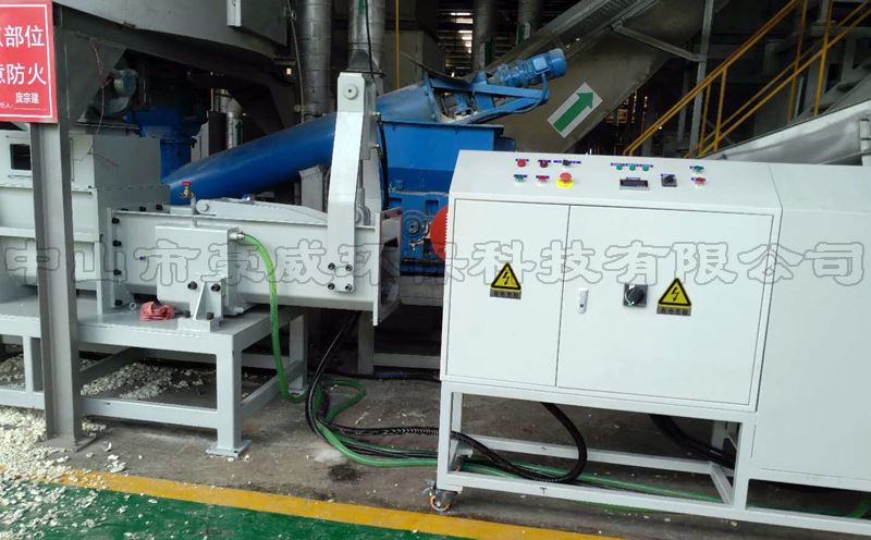 山東臨沂冰箱泡棉壓實機-應用