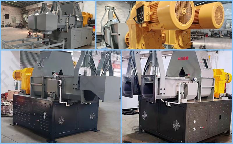 豪威聚氨酯冰箱泡沫壓實機(jī)工作現(xiàn)場圖