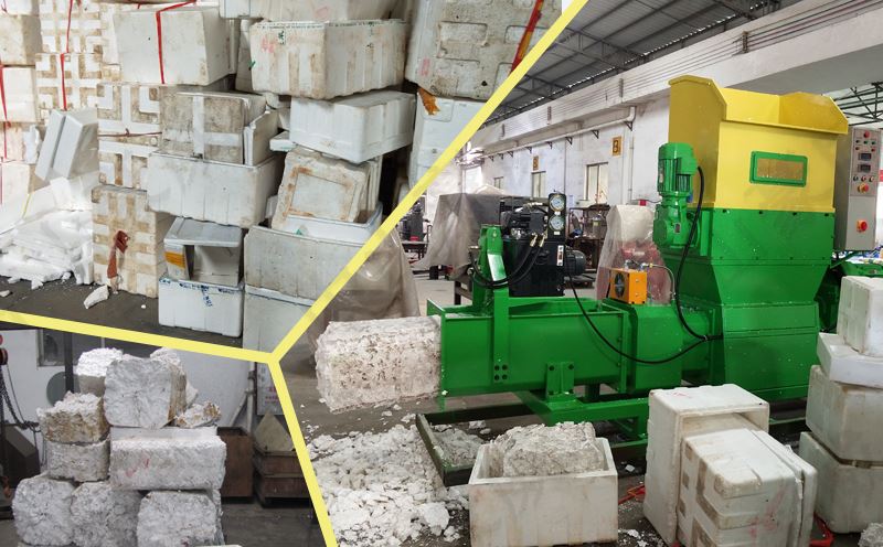 泡沫壓實機應(yīng)用